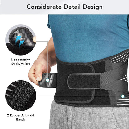 Comfortable Back Brace for Strong Lumbar Support